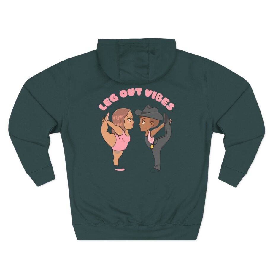 Shawty Bae Three-Panel Fleece Hoodie