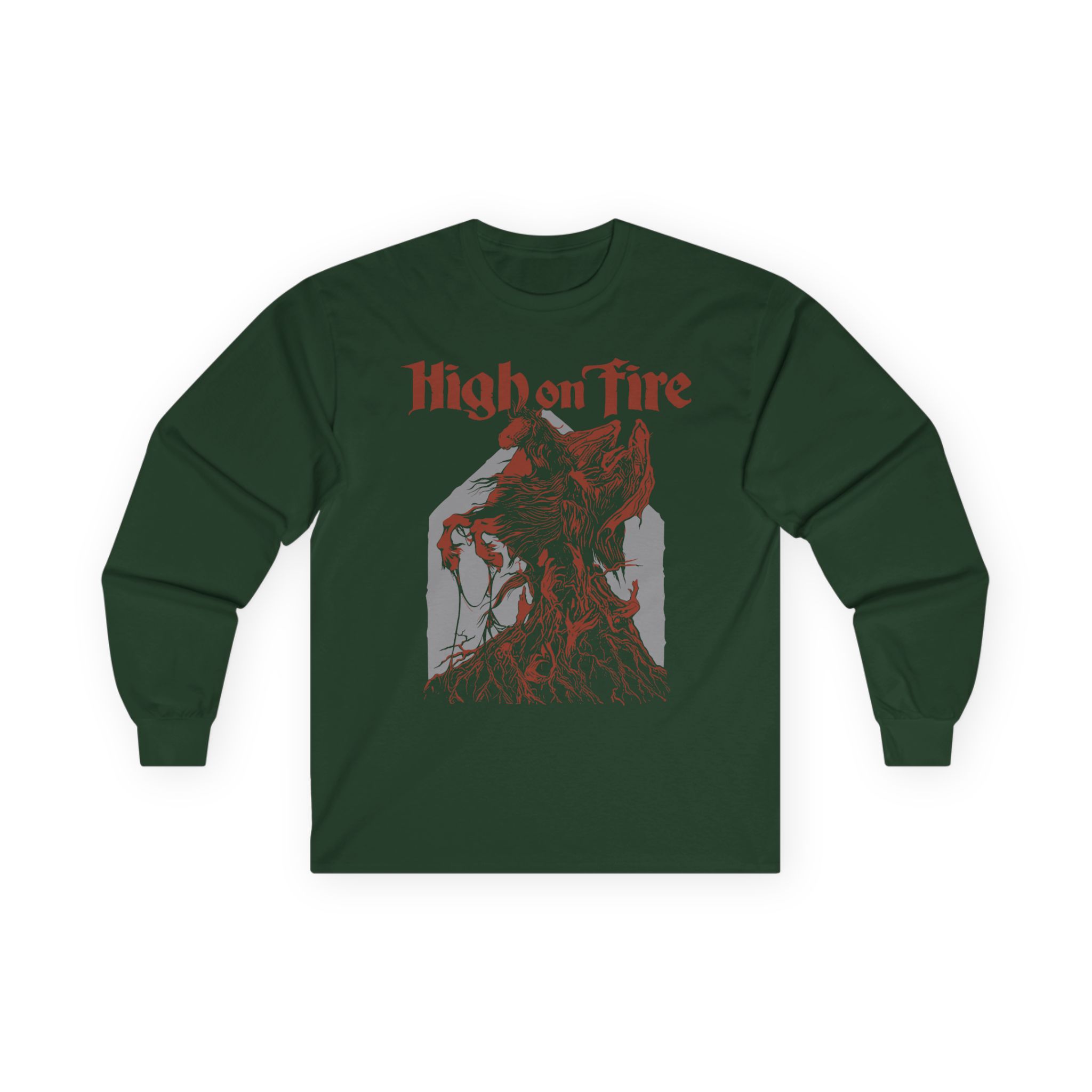 High on Fire Dark Horse Unisex Ultra Cotton Long Sleeve Tee