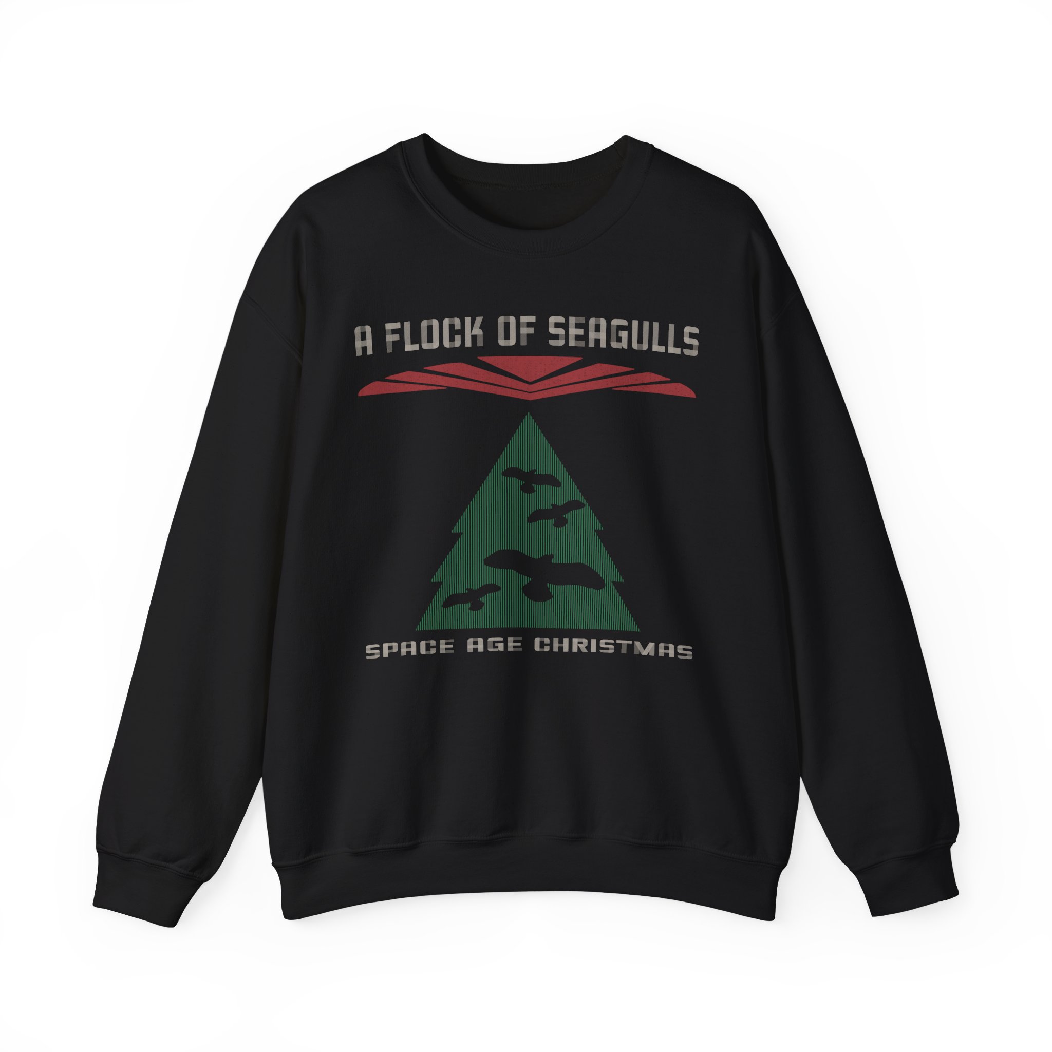 A Flock of Seagulls Ugly Xmas Unisex Heavy Blendâ„¢ Crewneck Sweatshirt