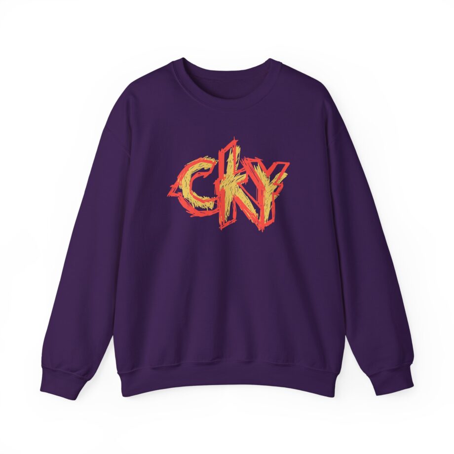 CKY Scribble Logo Unisex Heavy Blend™ Crewneck Sweatshirt