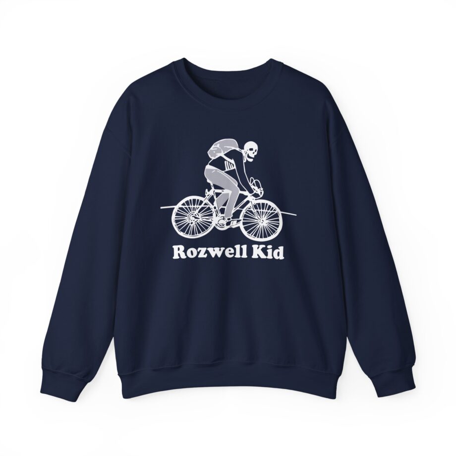 Rozwell Kid Bicycle Skeleton Unisex Heavy Blend™ Crewneck Sweatshirt