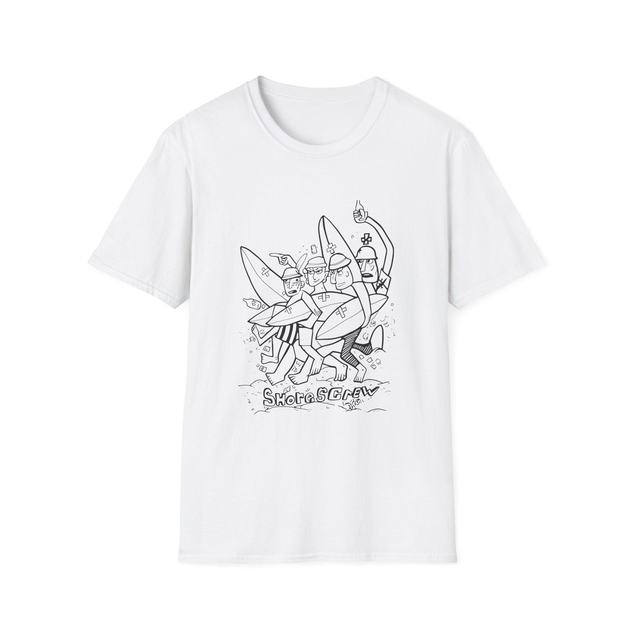 Surf Gang Unisex Softstyle T-Shirt