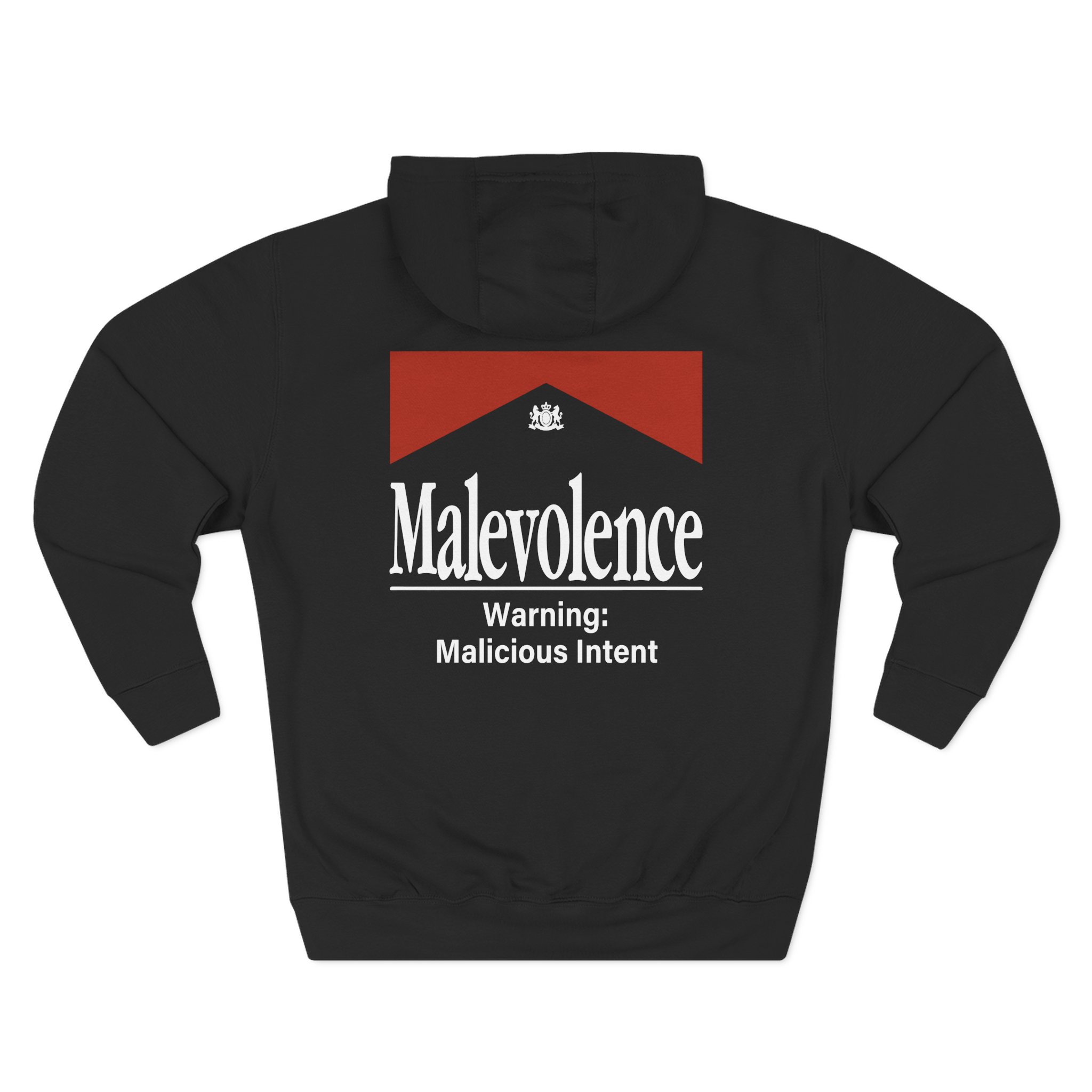 Malevolence Smokers Three-Panel Fleece Hoodie