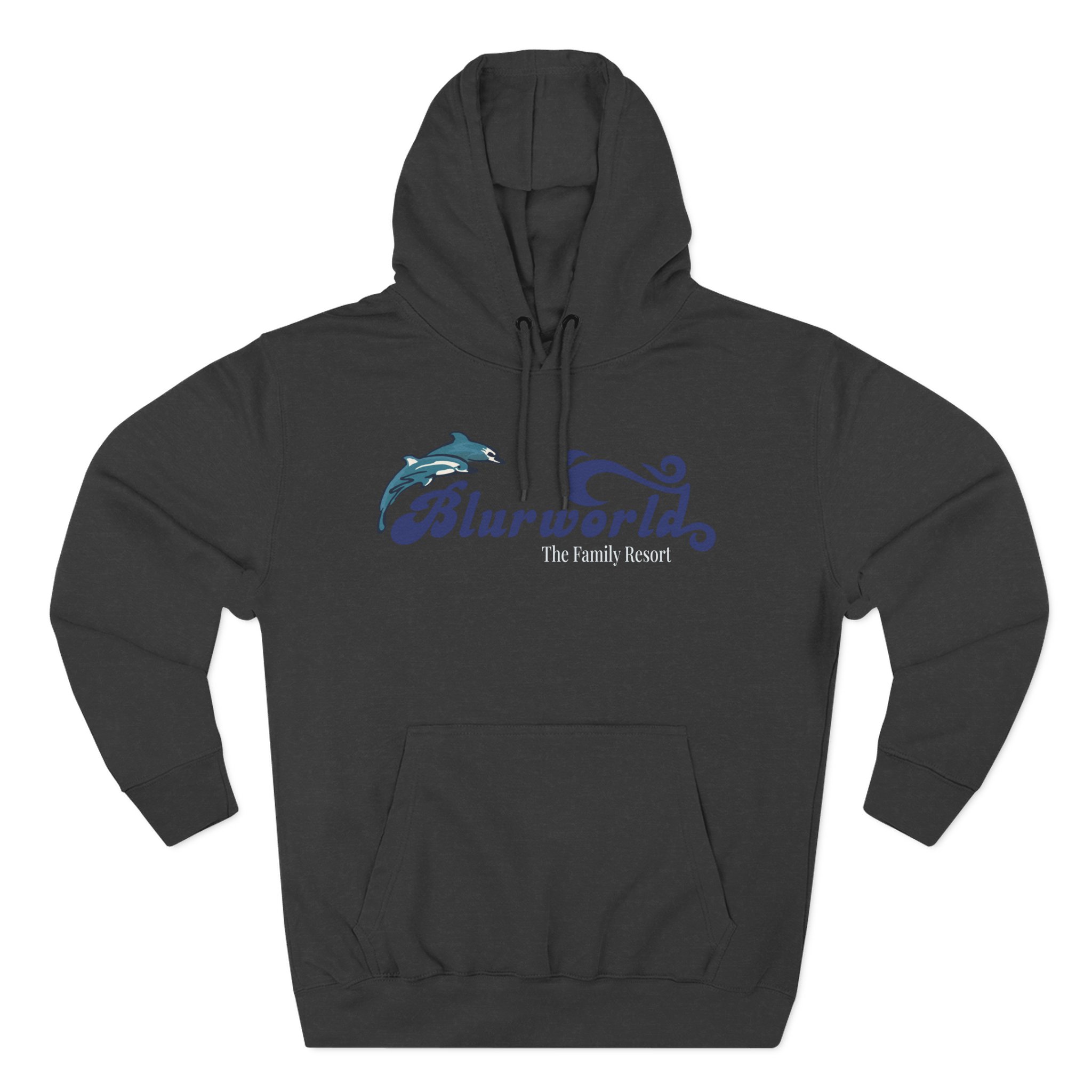 Blur Seaworld Three-Panel Fleece Hoodie