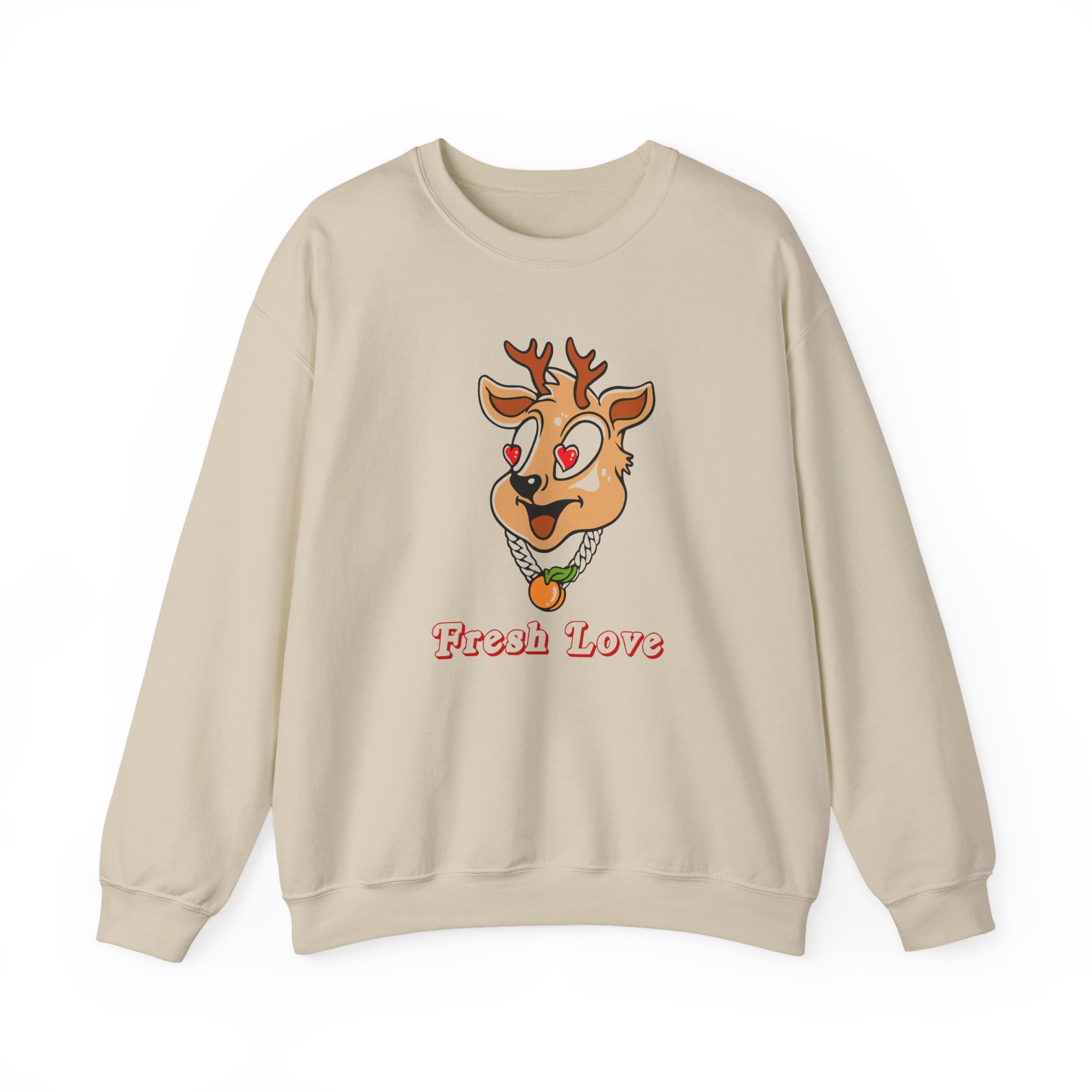 Fresh Love Dough in Love  Unisex Heavy Blendâ„¢ Crewneck Sweatshirt