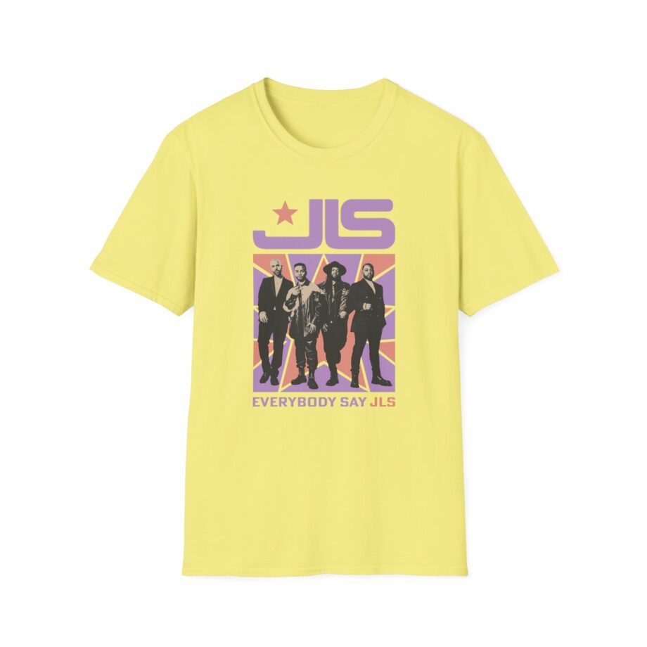 JLS, Everybody Say JLS Photo Star Unisex Softstyle T-Shirt
