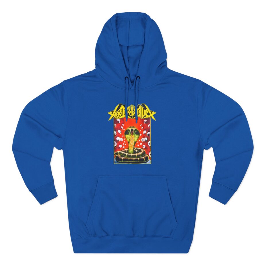 Toxic Holocaust Chemistry of Consciousness Album Art Three-Panel Fleece Hoodie