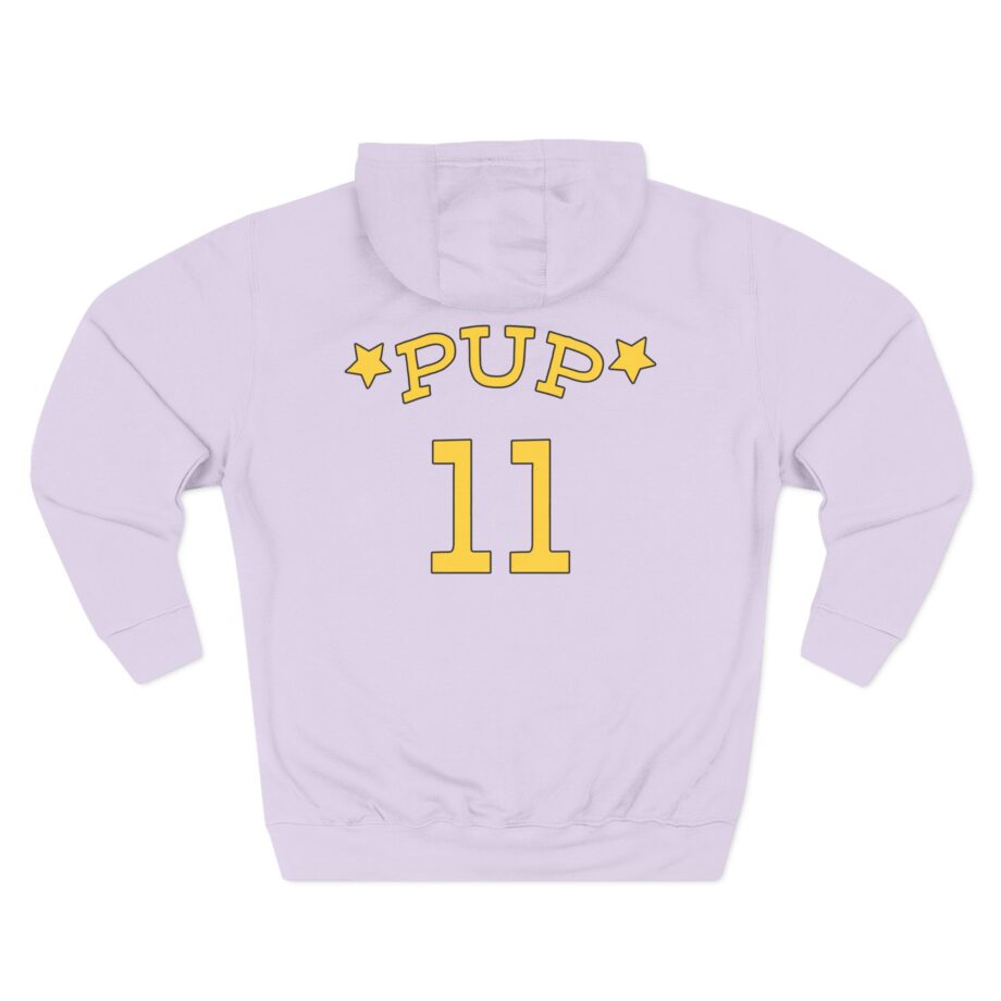Pup Rock Three-Panel Fleece Hoodie