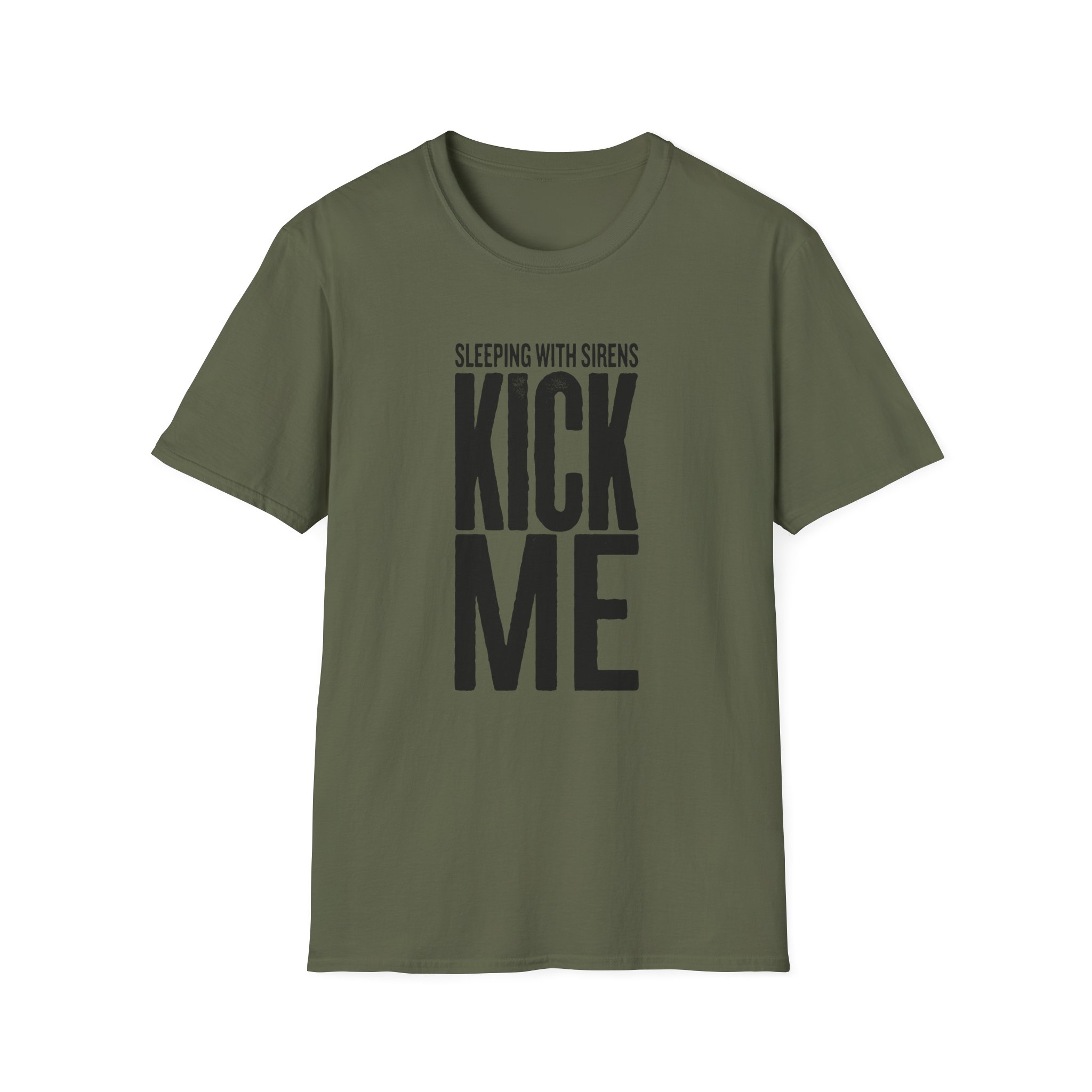 Sleeping With Sirens Kick Me Unisex Softstyle T-Shirt