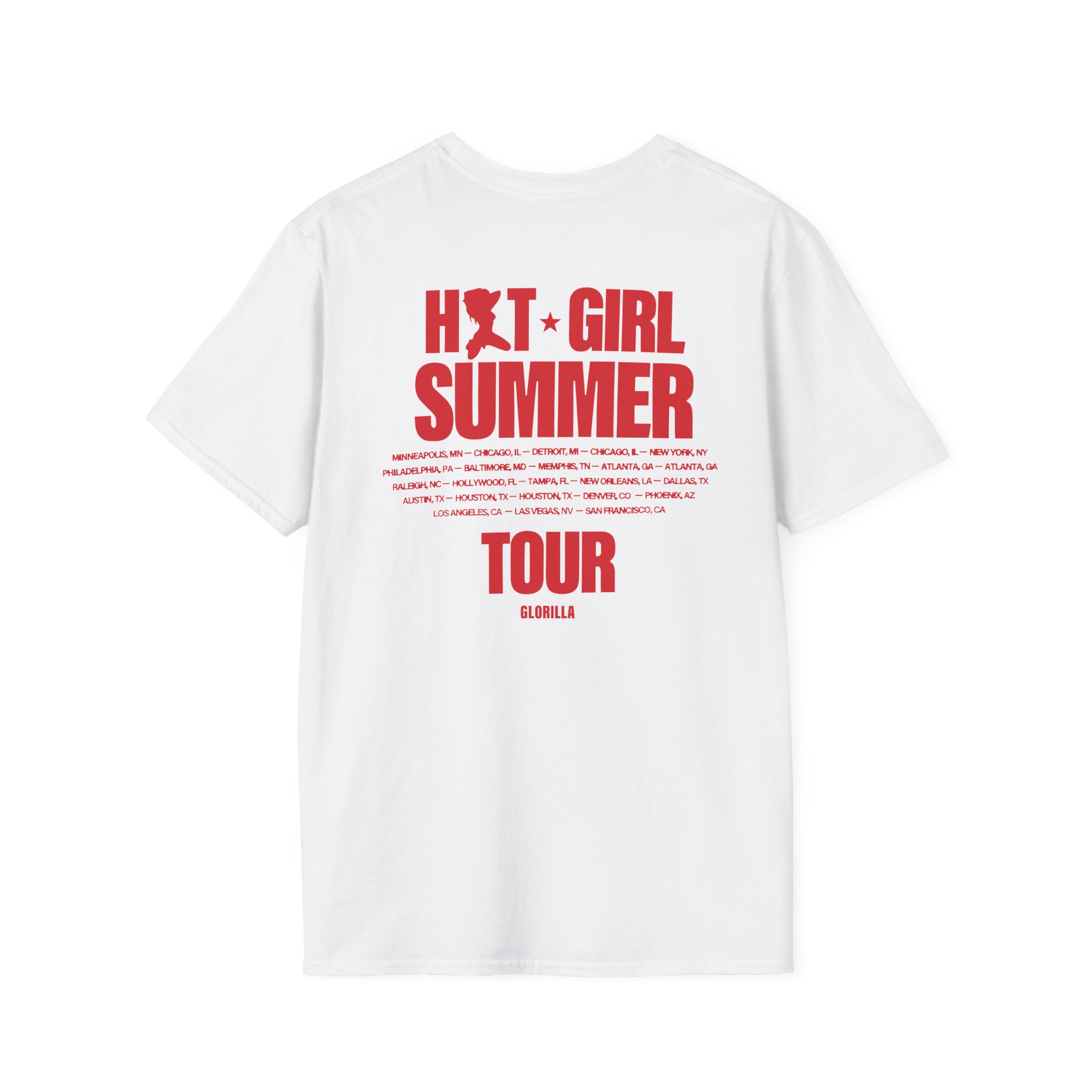 Glorilla Hot Girl Summer Tour Unisex Softstyle T-Shirt