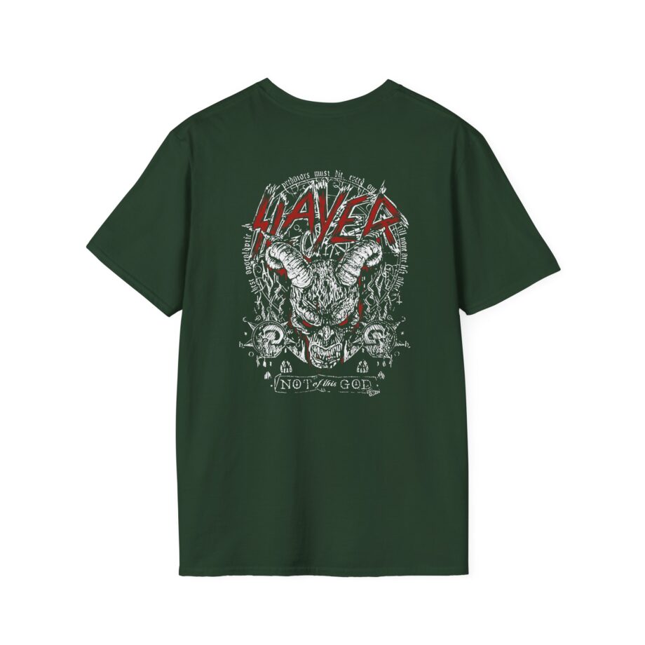 Slayer Not Of This God Unisex Softstyle T-Shirt