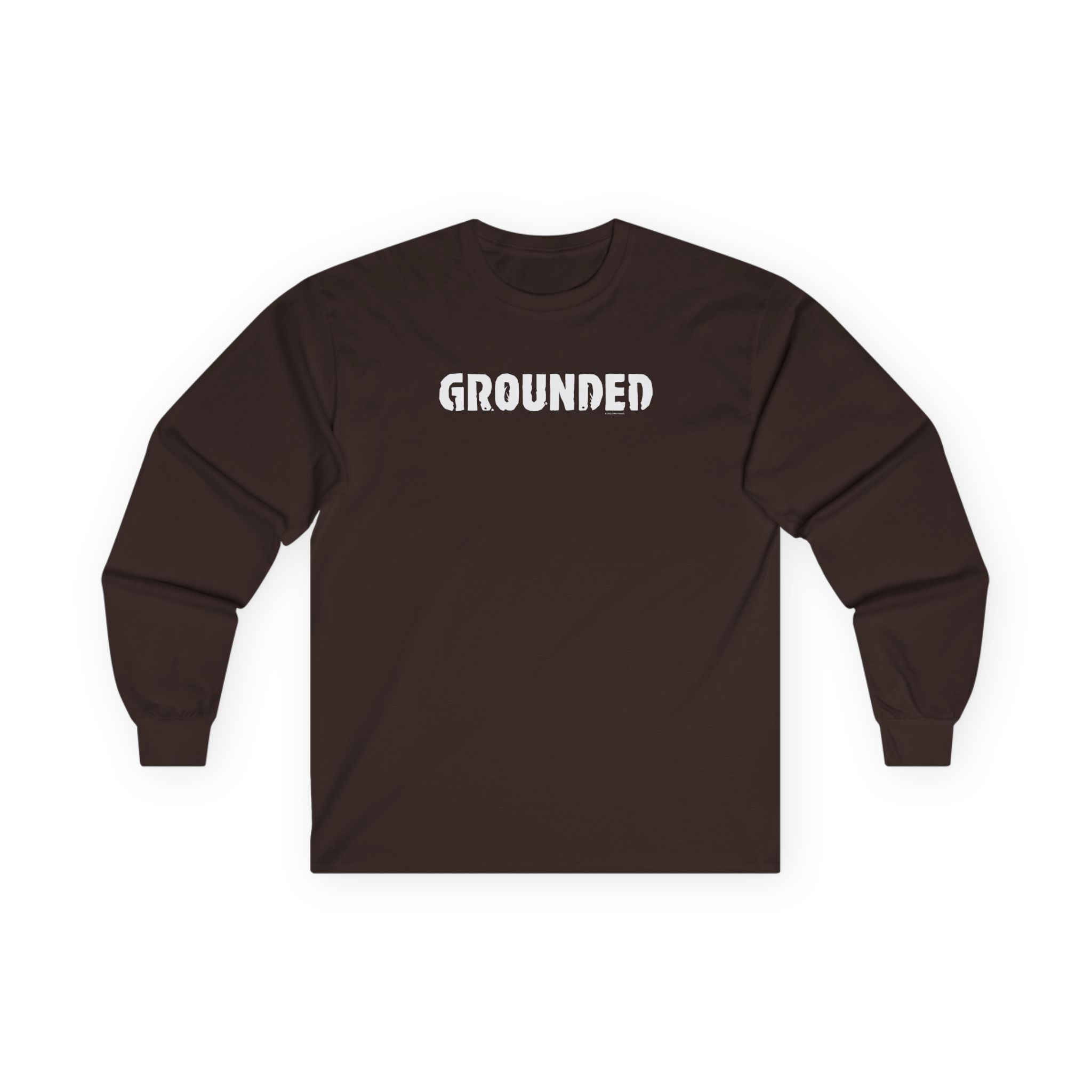 Grounded Logo Unisex Ultra Cotton Long Sleeve Tee