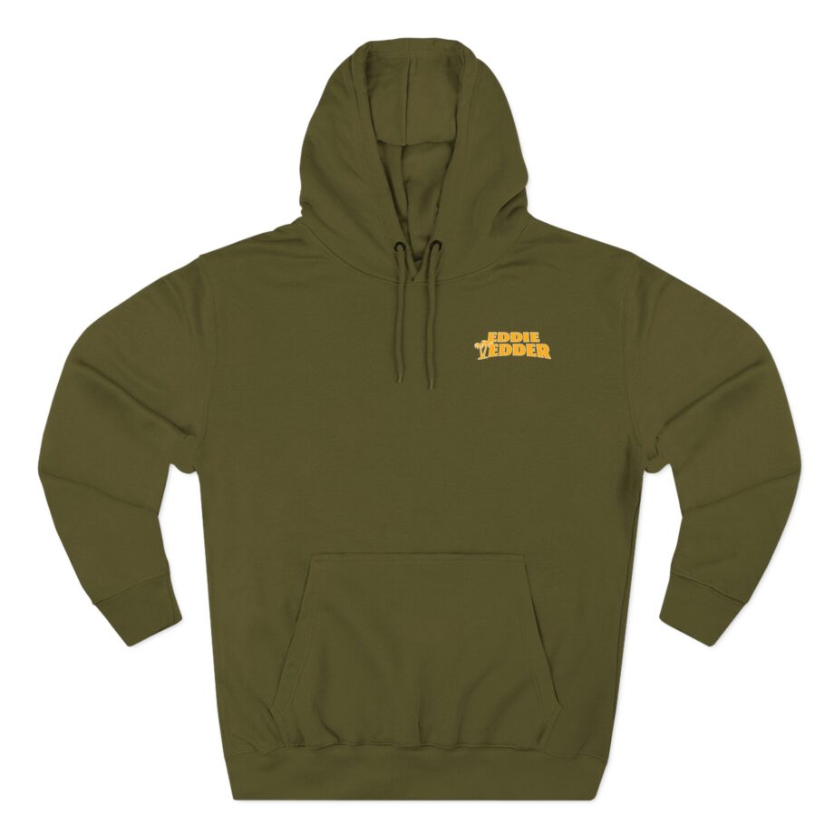 Eddie Vedder Tambourine Three-Panel Fleece Hoodie