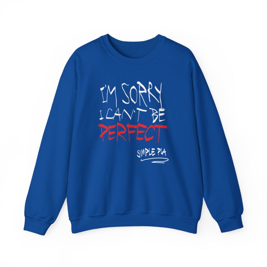 Simple Plan I'm Sorry I Can't Be Perfect Unisex Heavy Blend™ Crewneck Sweatshirt