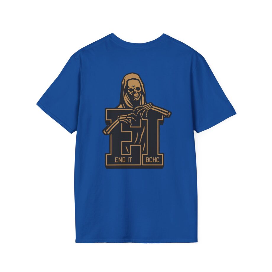 End It Bchc Reaper Emblem Unisex Softstyle T-Shirt