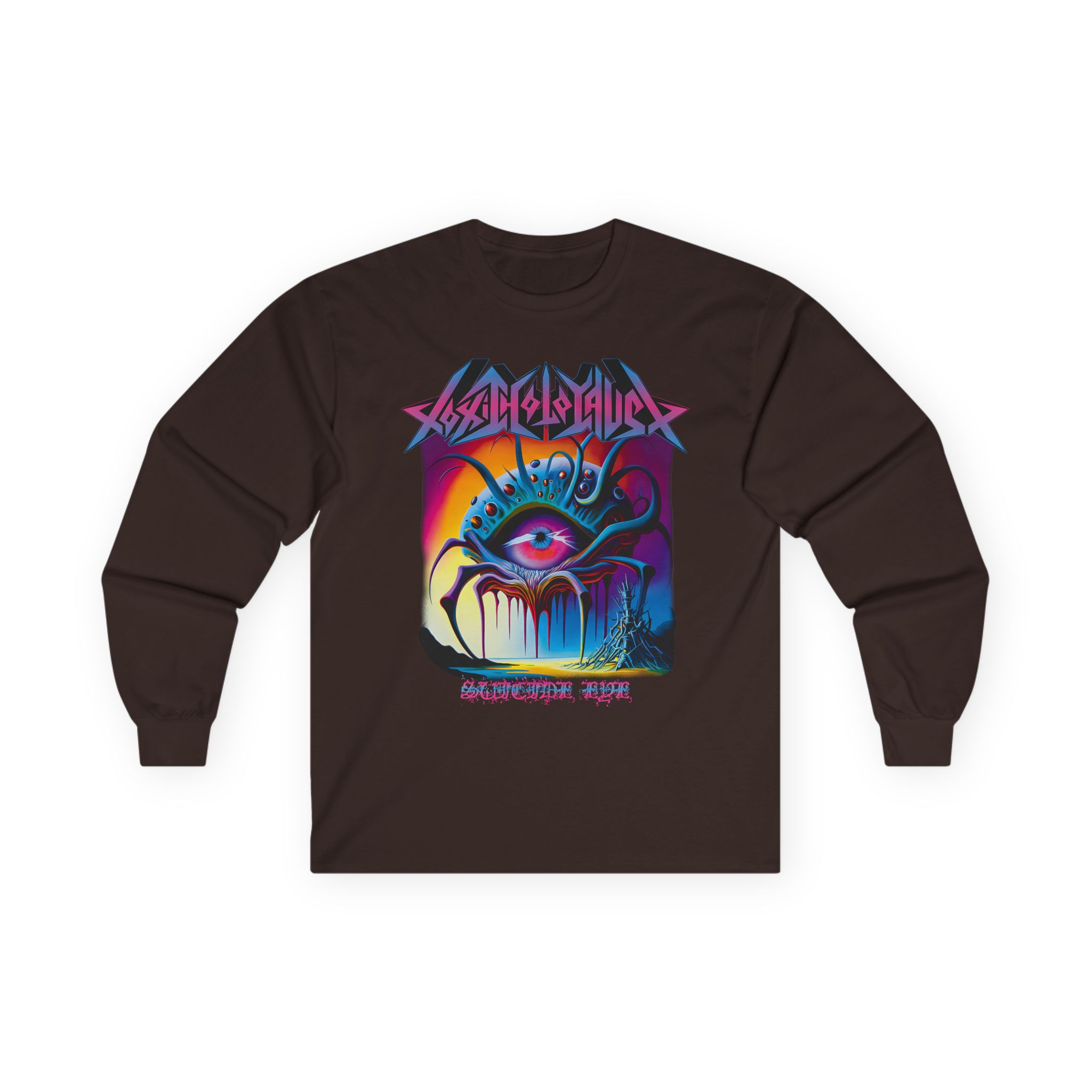 Toxic Holocaust Suicide Eye Unisex Ultra Cotton Long Sleeve Tee