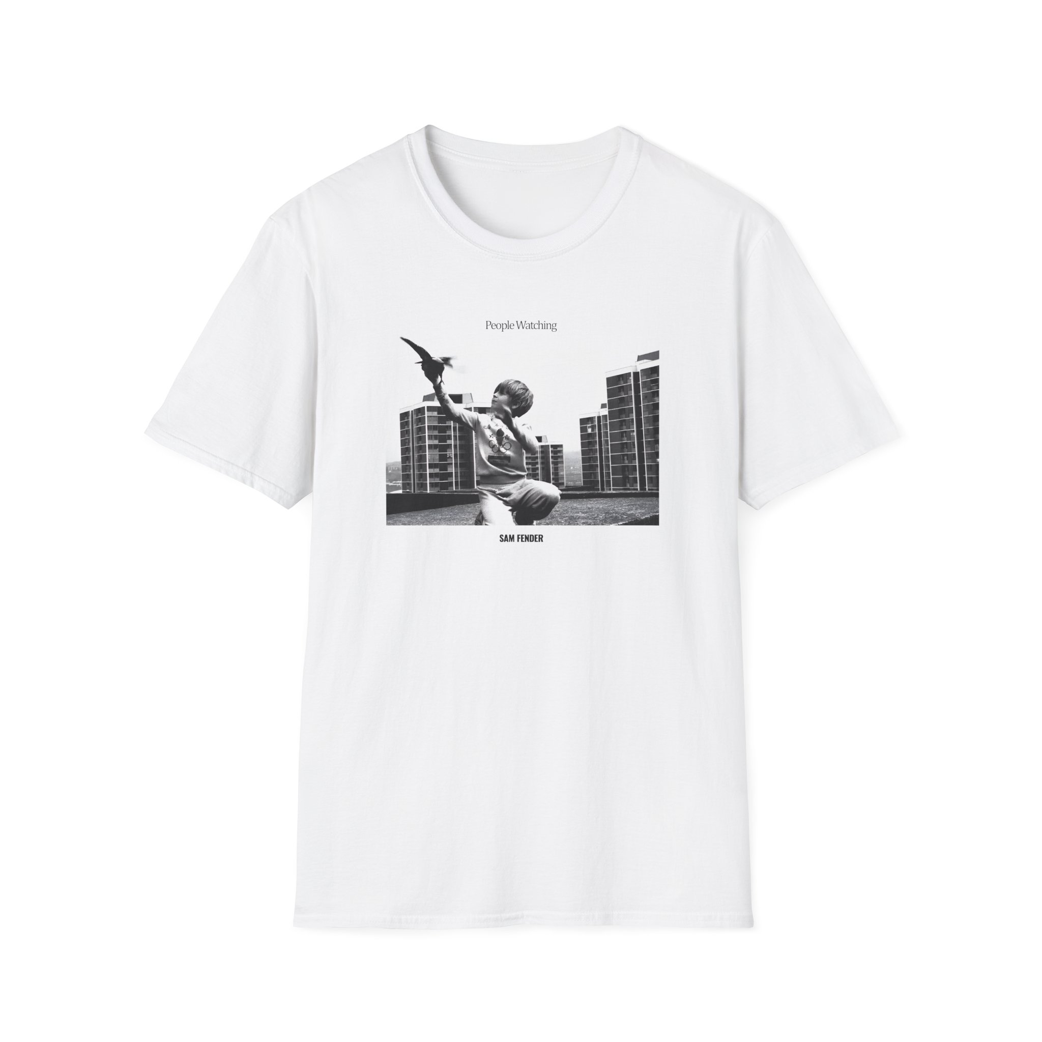 Sam Fender People Watching Unisex Softstyle T-Shirt