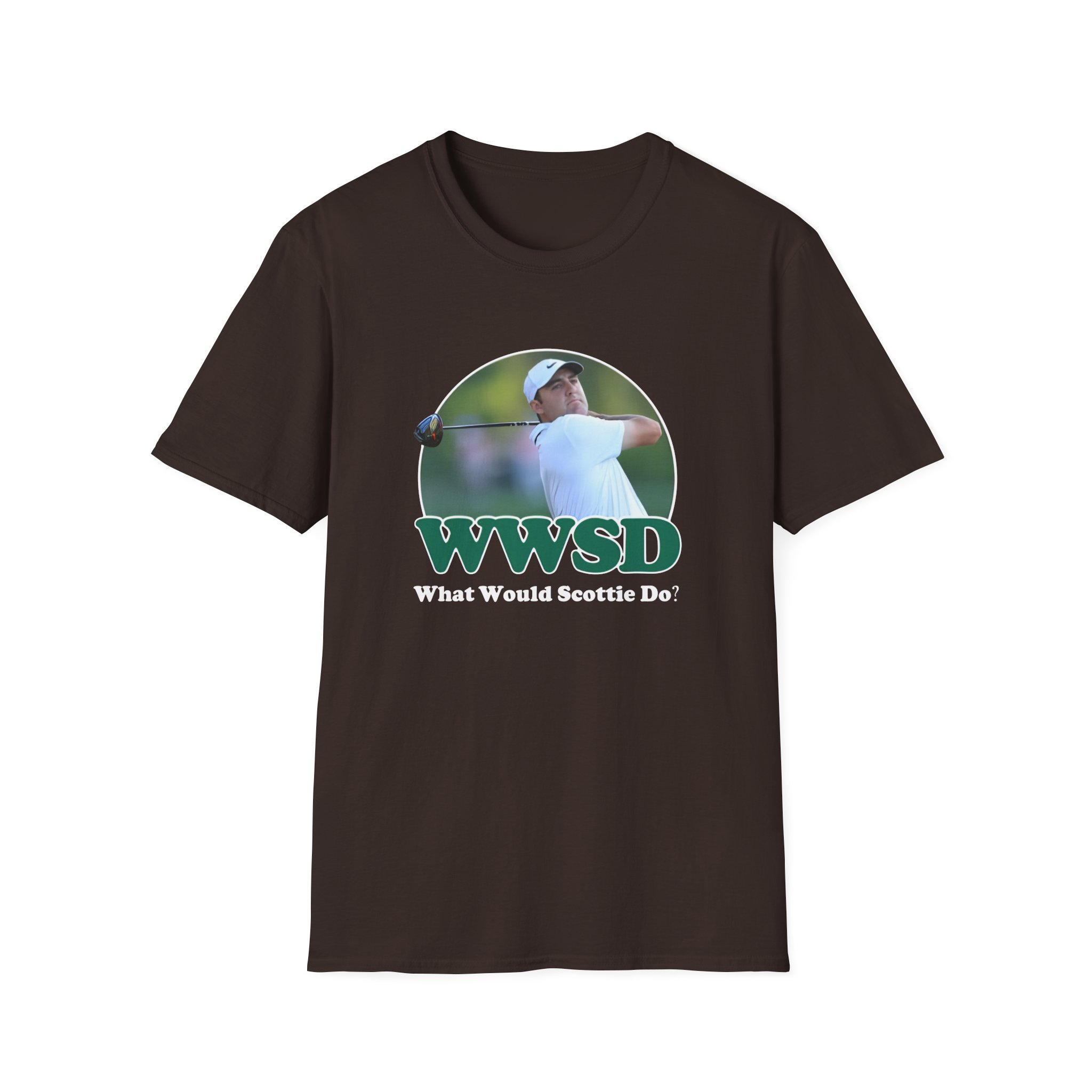 Scottie Scheffler What Would Do Wwsd Unisex Softstyle T-Shirt