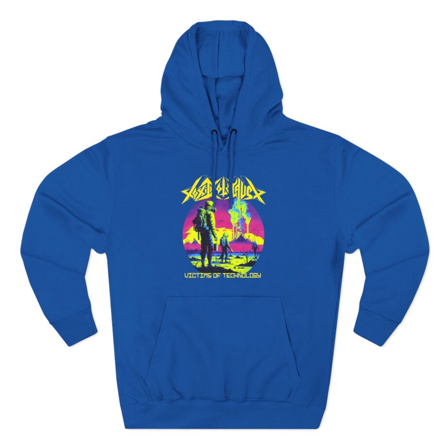 Toxic Holocaust Victims of Technology Three-Panel Fleece Hoodie