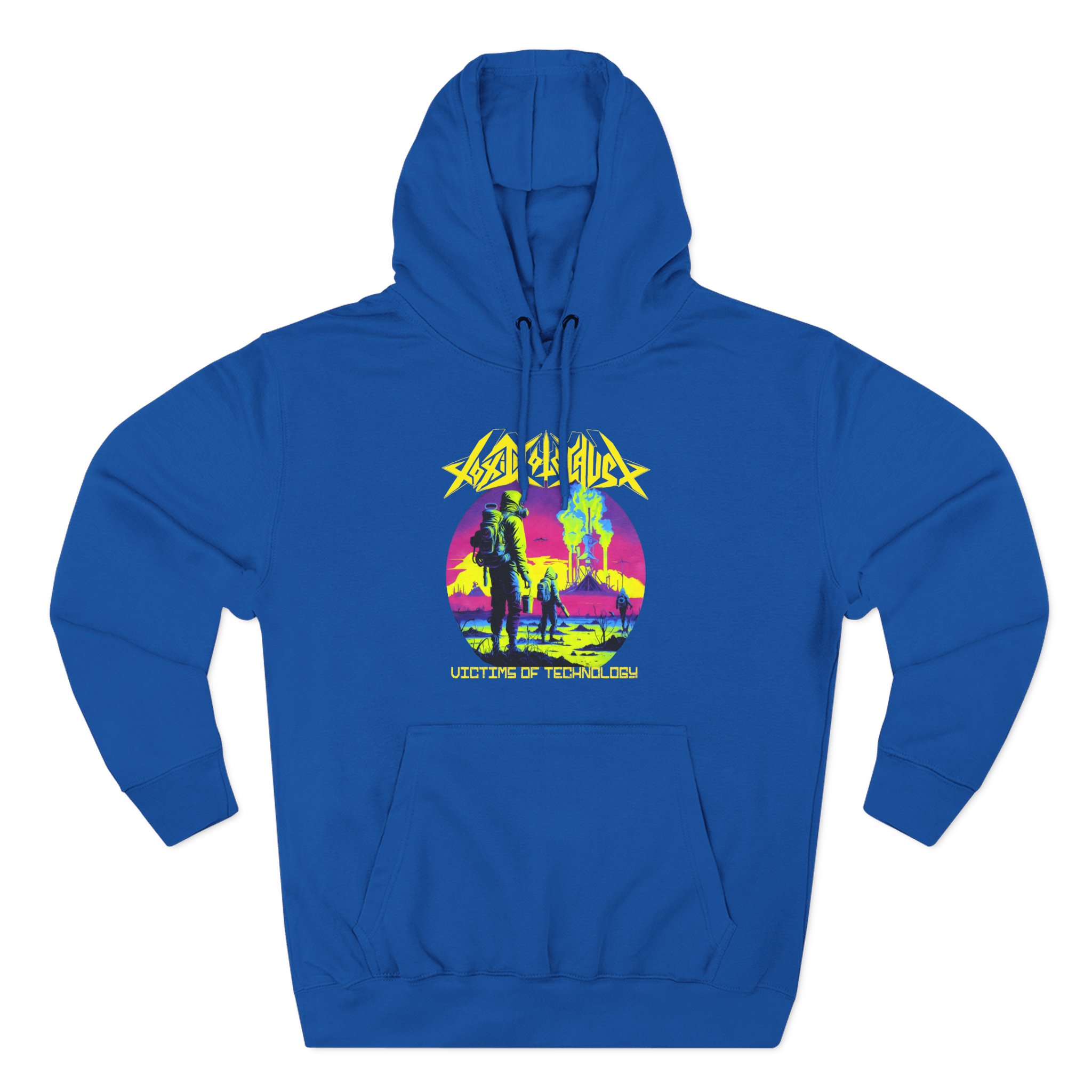Toxic Holocaust Victims of Technology Three-Panel Fleece Hoodie