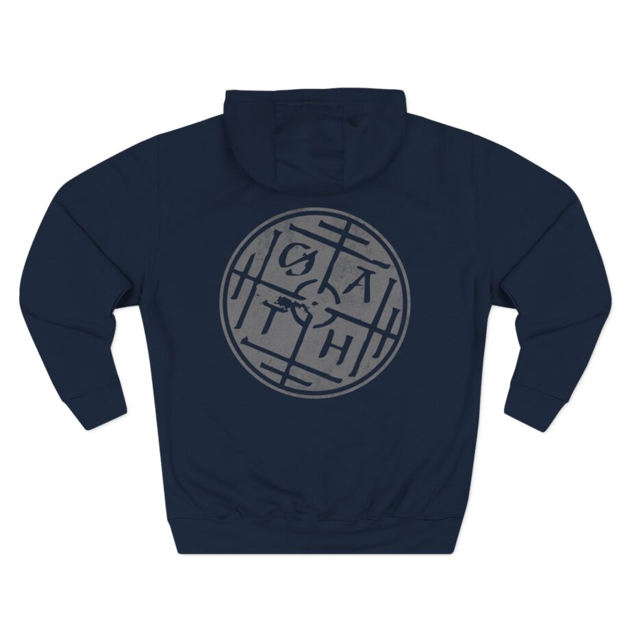 Oathbreaker Hair Three-Panel Fleece Hoodie