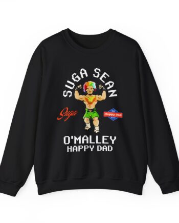 Suga Sean Happy Dad X Action Figure Unisex Heavy Blend™ Crewneck Sweatshirt