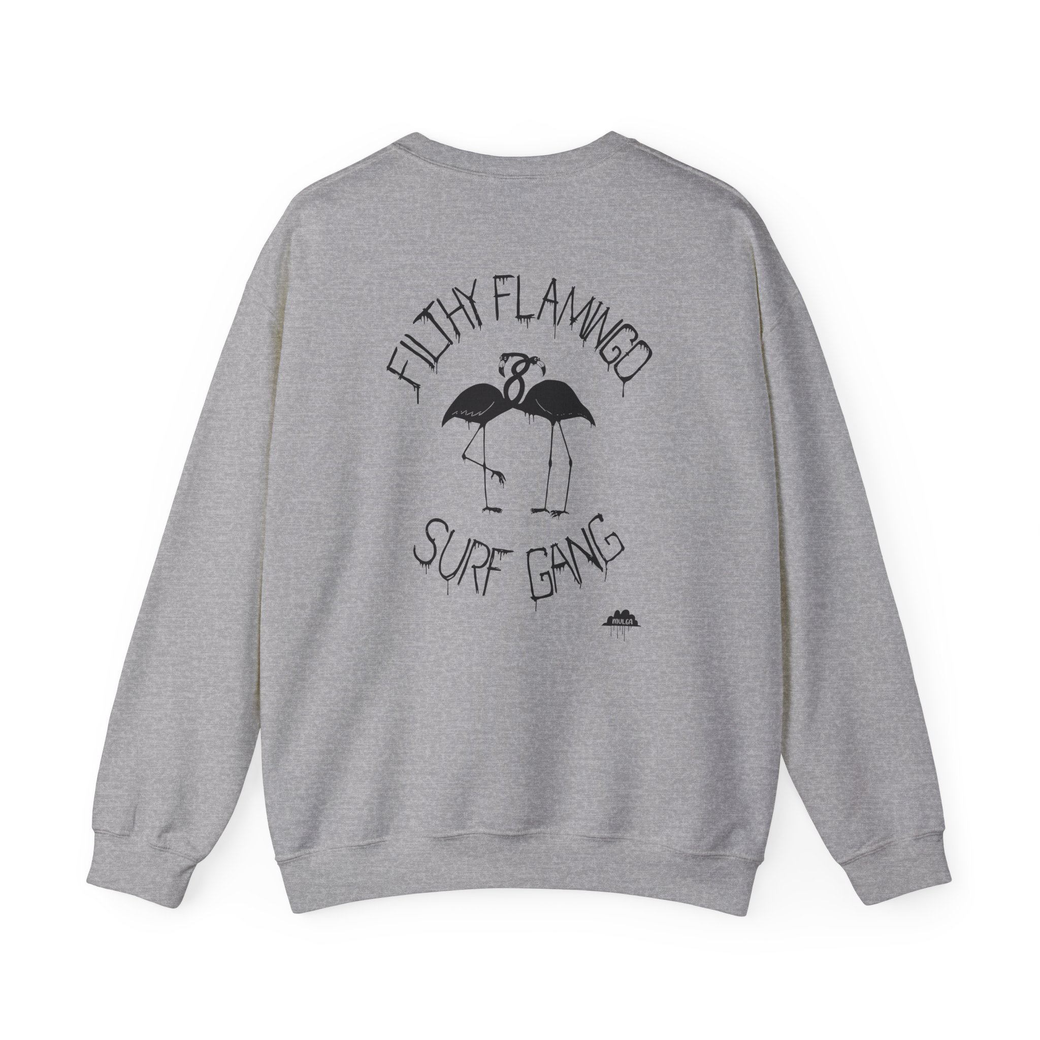 Surf Gang Filthy Flamingo Unisex Heavy Blendâ„¢ Crewneck Sweatshirt