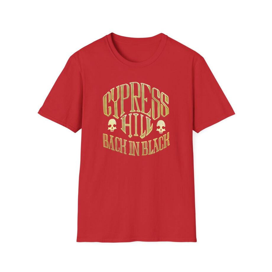 Cypress Hill Back In Black Unisex Softstyle T-Shirt