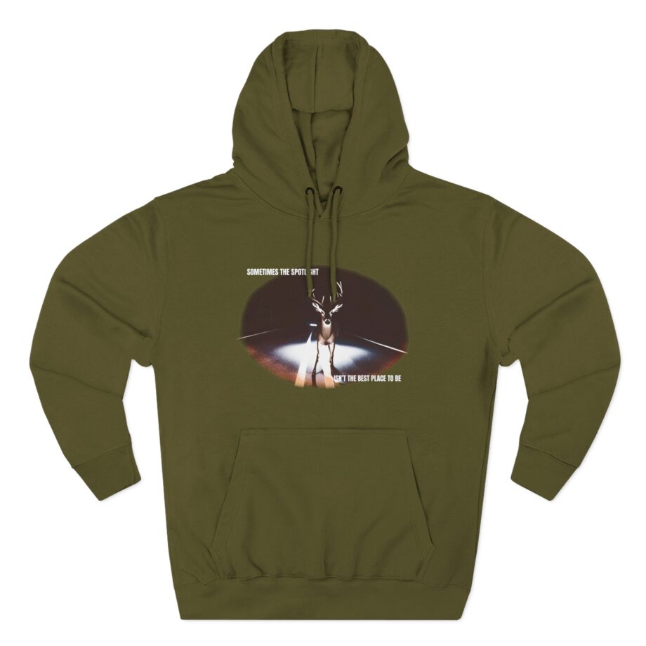 Fresh Love Red Spotlight Three-Panel Fleece Hoodie