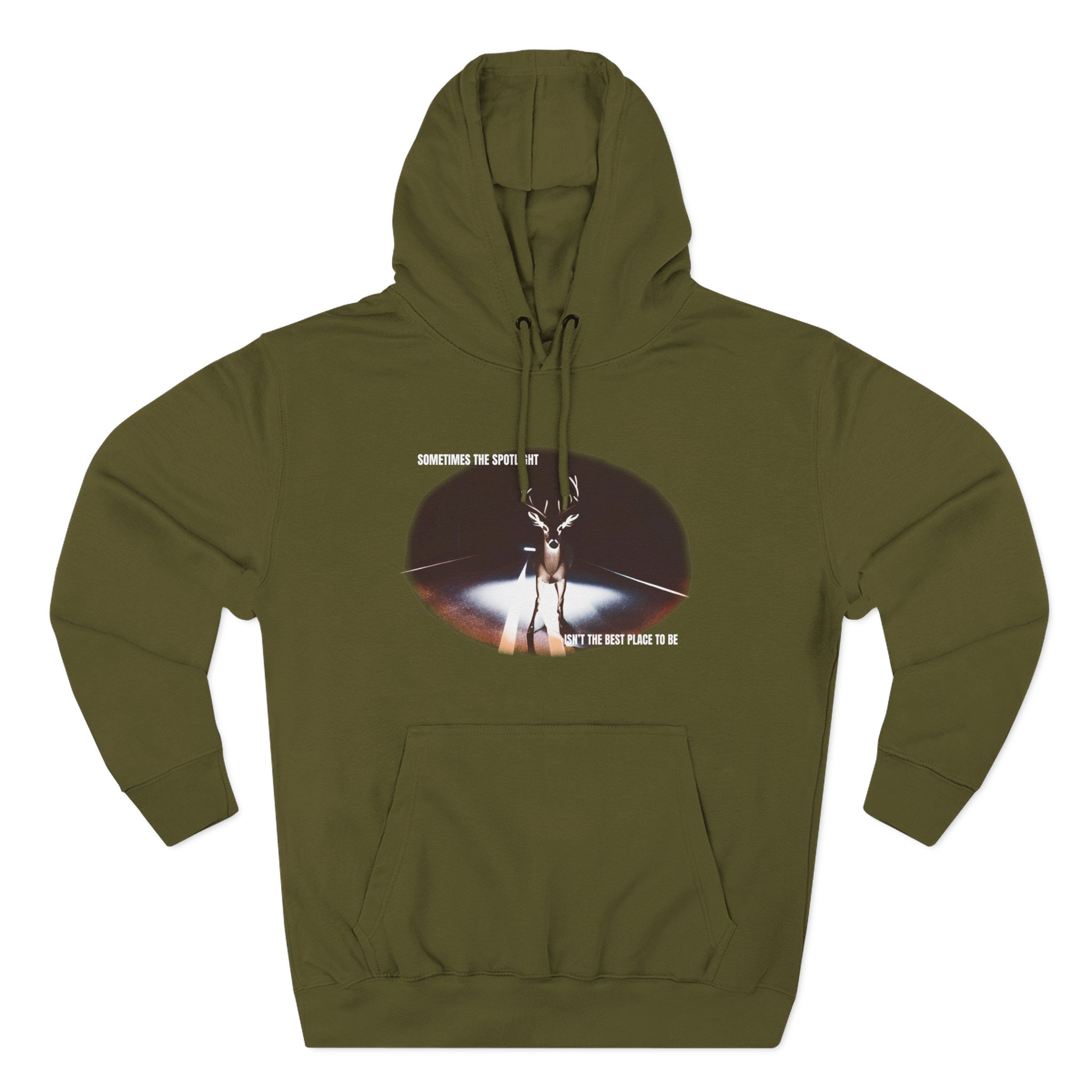 Fresh Love Red Spotlight Three-Panel Fleece Hoodie