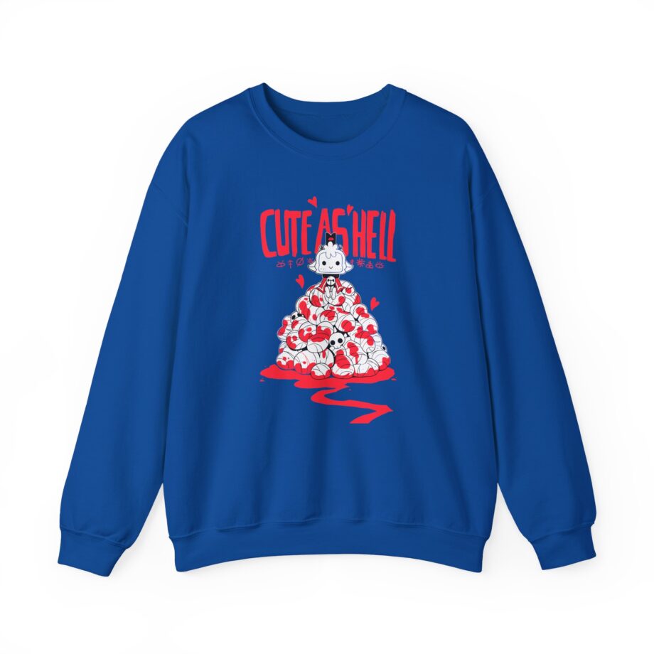Cult of the Lamb Cute as Hell Unisex Heavy Blend™ Crewneck Sweatshirt