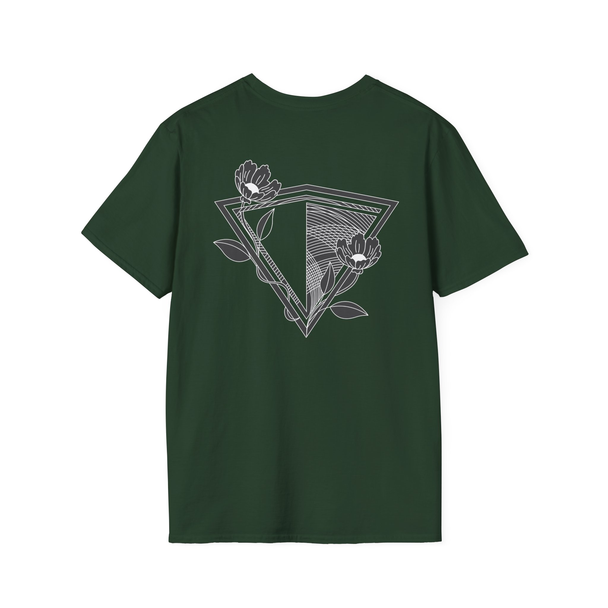 Inzo Flowers in My Heart Unisex Softstyle T-Shirt