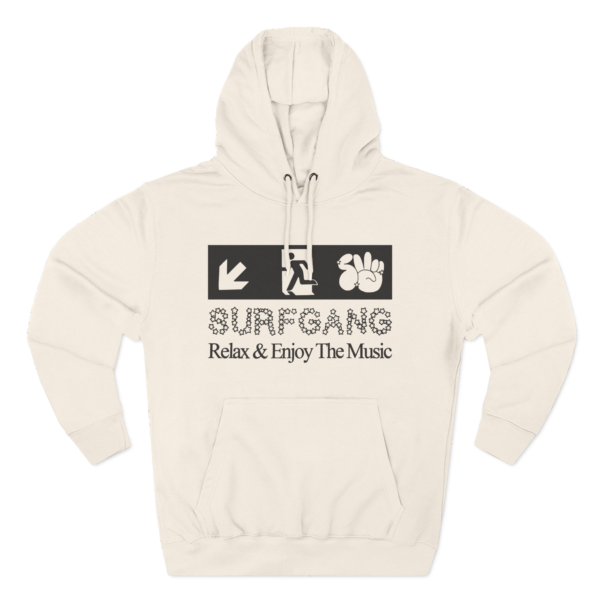 Surf Gang Three-Panel Fleece Hoodie