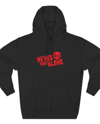 Gears of War Never Fight Alone Three-Panel Fleece Hoodie