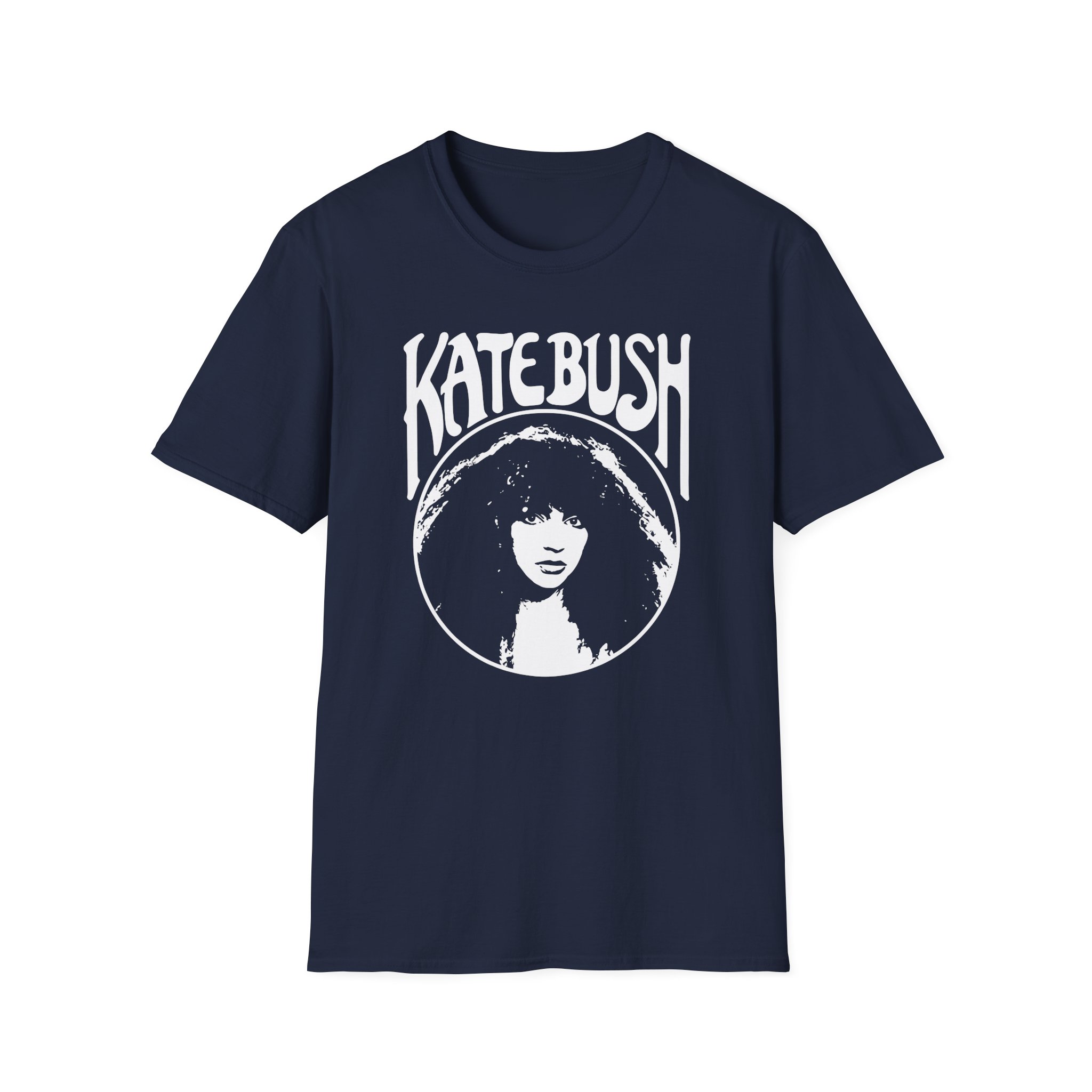 Kate Bush  Circle Logo Unisex Softstyle T-Shirt