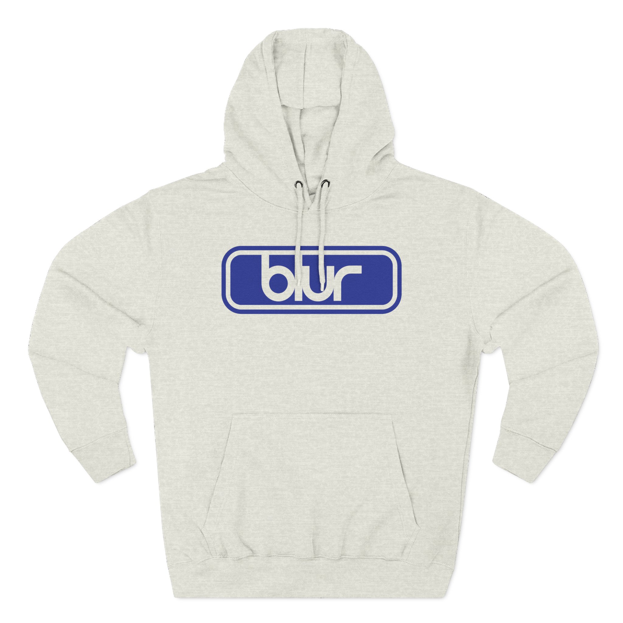 Blur Three-Panel Fleece Hoodie