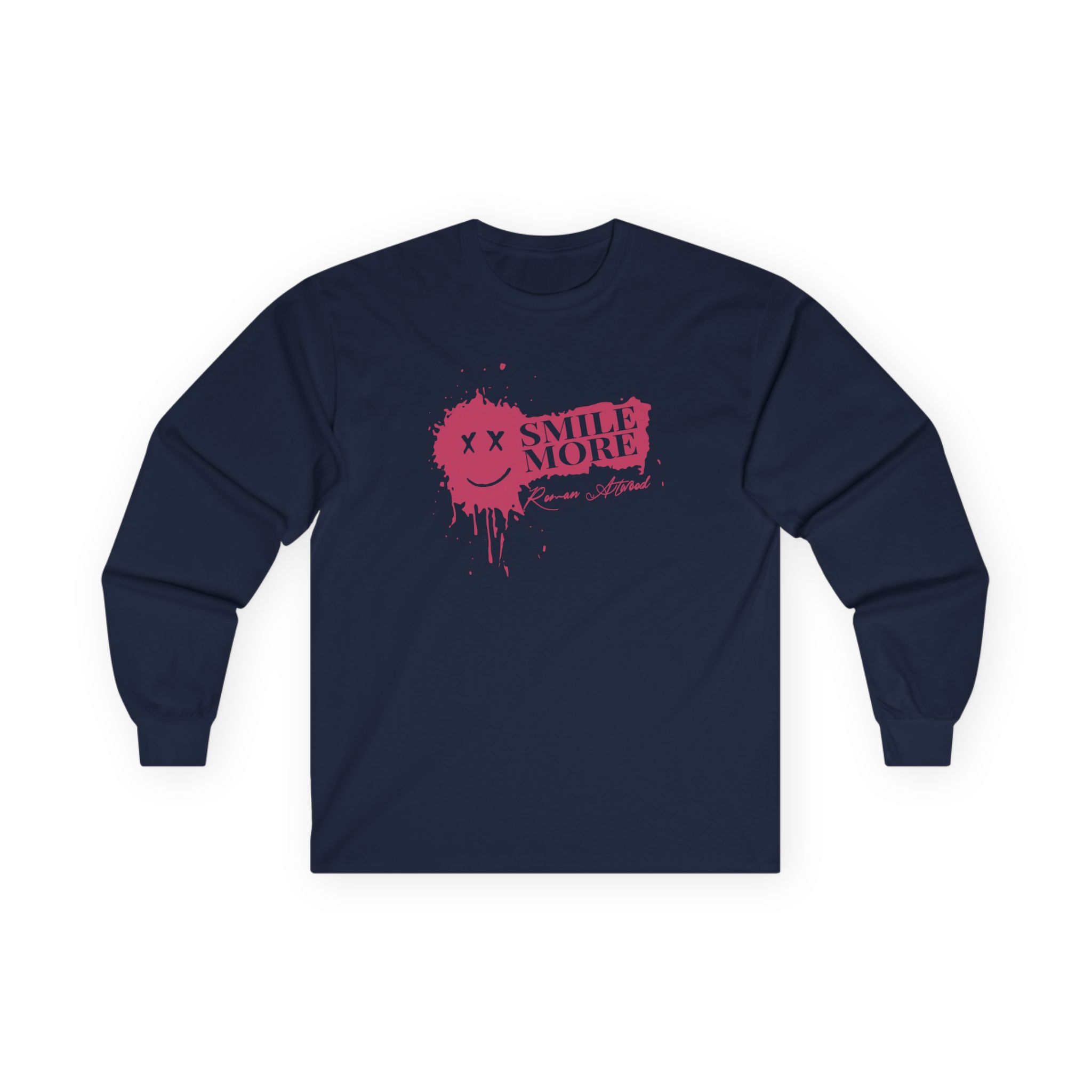 Roman Atwood Smile More Unisex Ultra Cotton Long Sleeve Tee