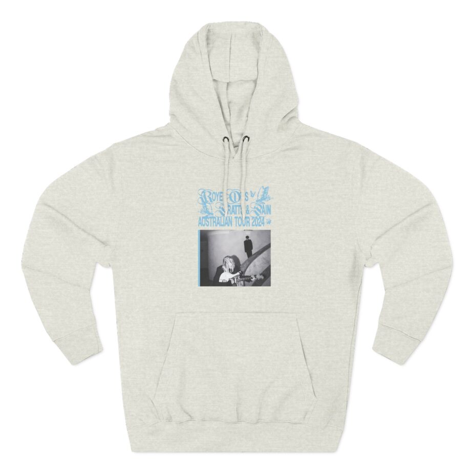 Royel Otis Band Pratts and Pain Australian Tour 2024  Three-Panel Fleece Hoodie