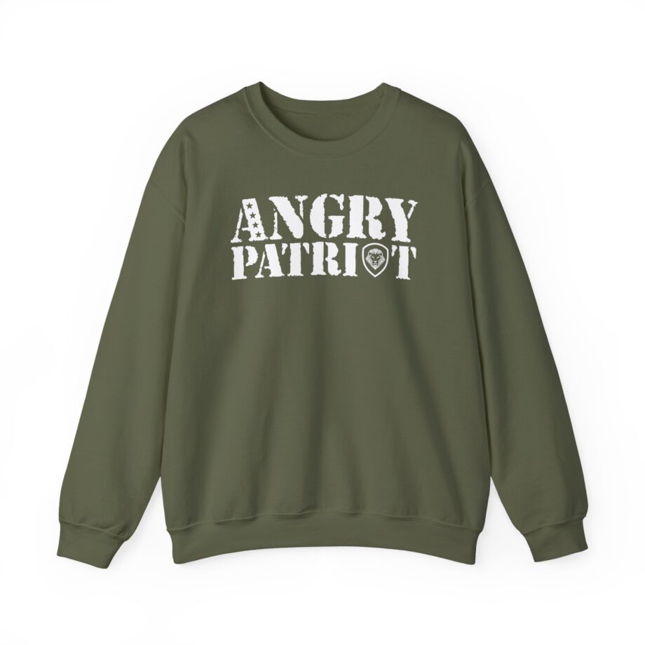 Valuetainment Angry Patriot Unisex Heavy Blend™ Crewneck Sweatshirt