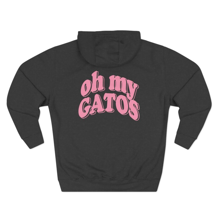 Shawty Bae Oh My Gatos Three-Panel Fleece Hoodie