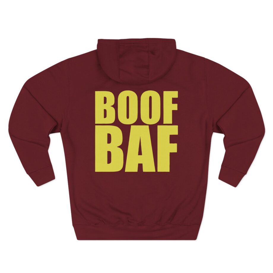 Fugees Blunted on Reality Three-Panel Fleece Hoodie