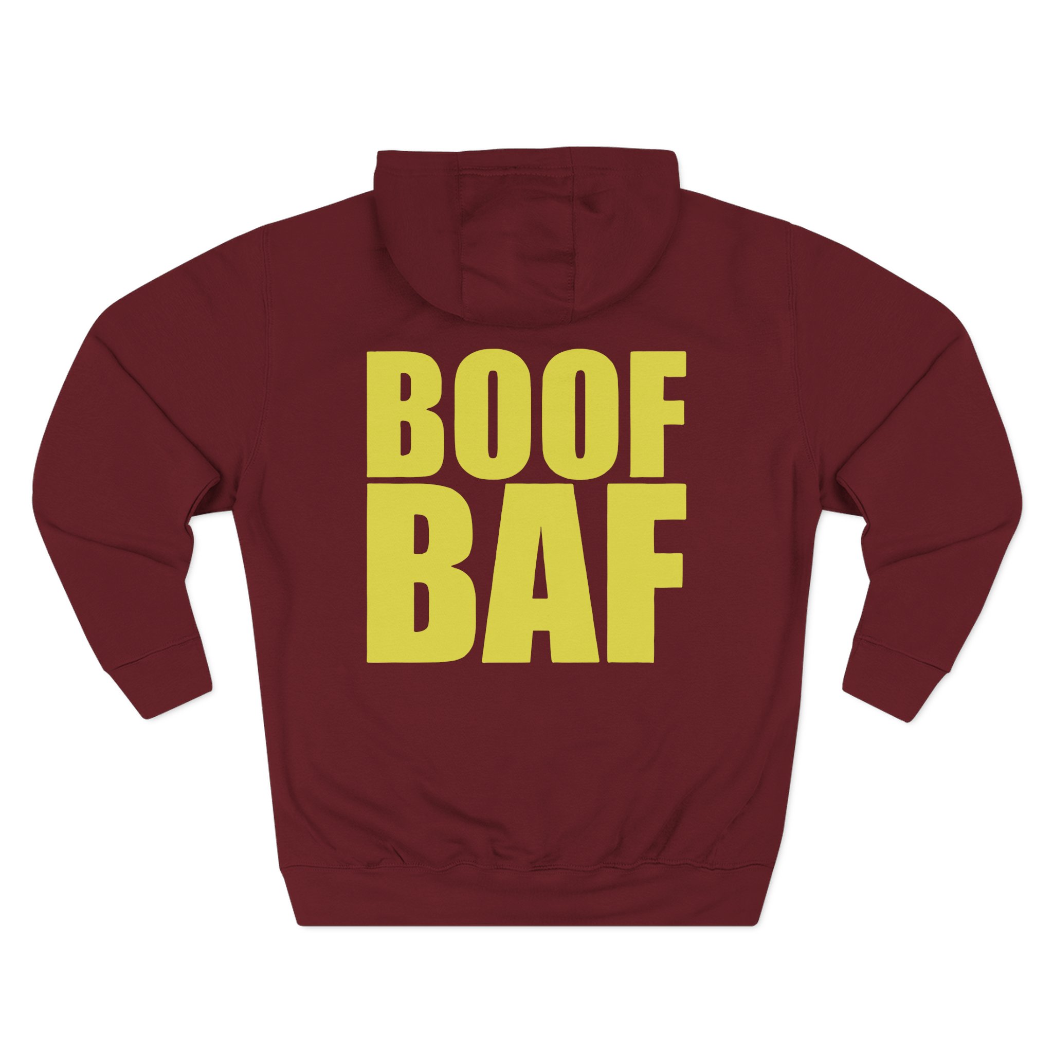 Fugees Blunted on Reality Three-Panel Fleece Hoodie
