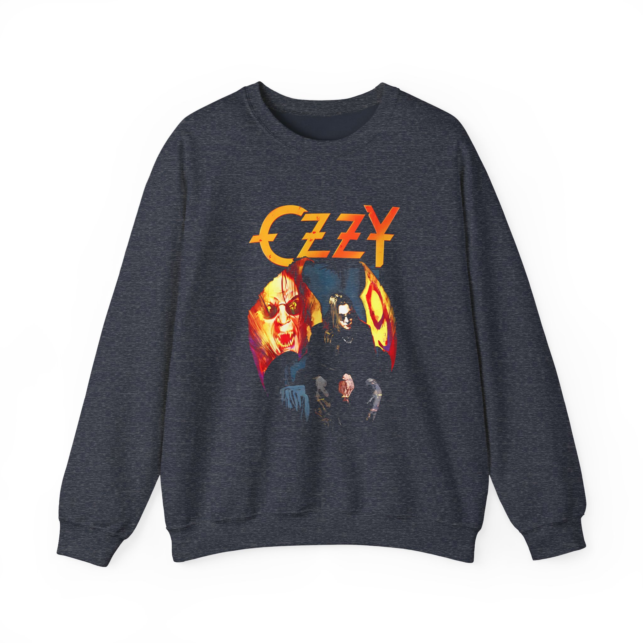 Ozzy Osbourne Patient No 9 Wings of 9 Unisex Heavy Blendâ„¢ Crewneck Sweatshirt