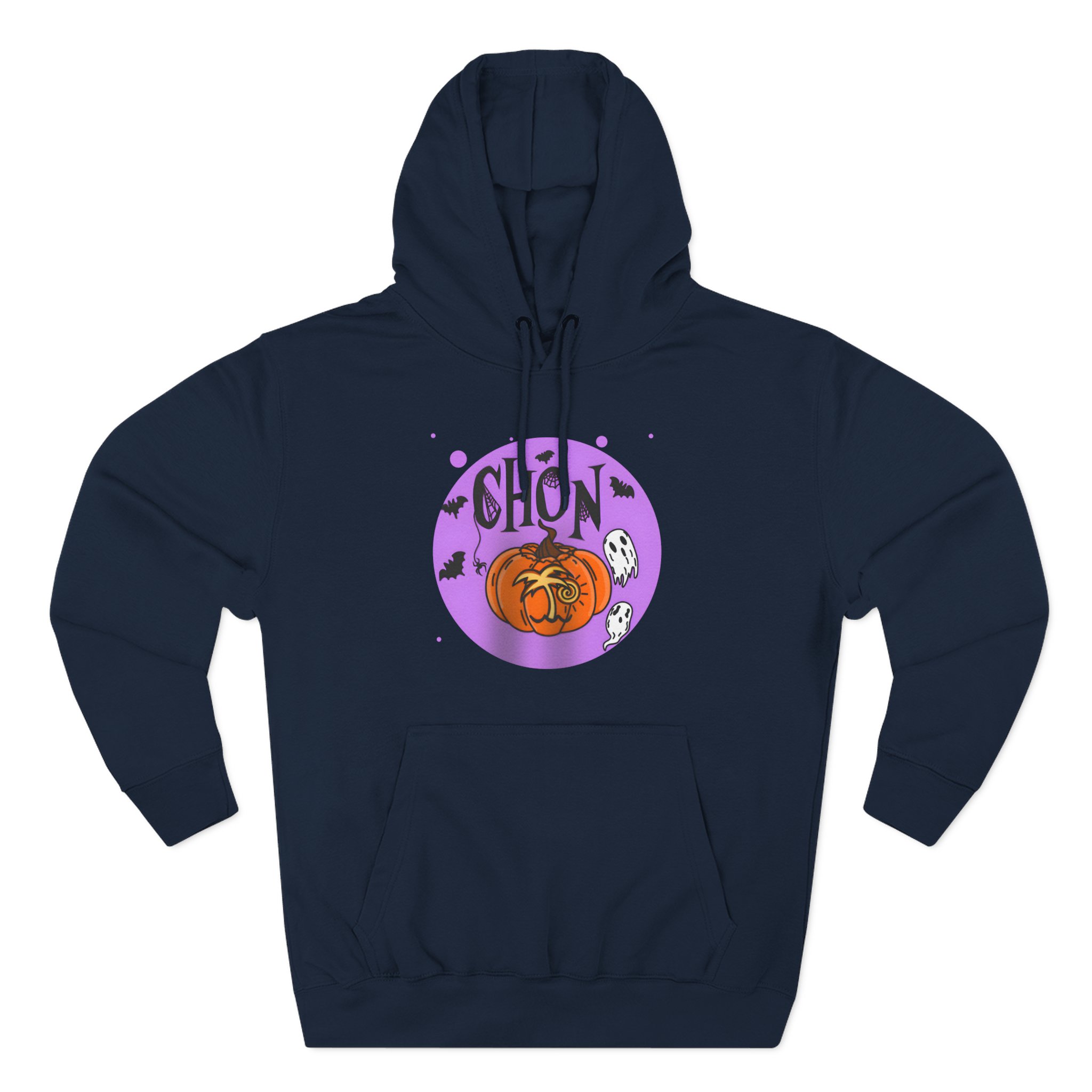 Chon Spooky Halloween Three-Panel Fleece Hoodie