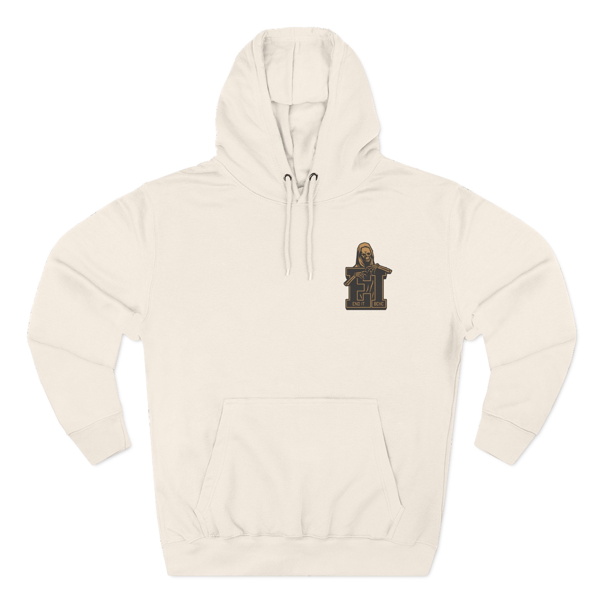 End It Bchc Reaper Emblem Three-Panel Fleece Hoodie