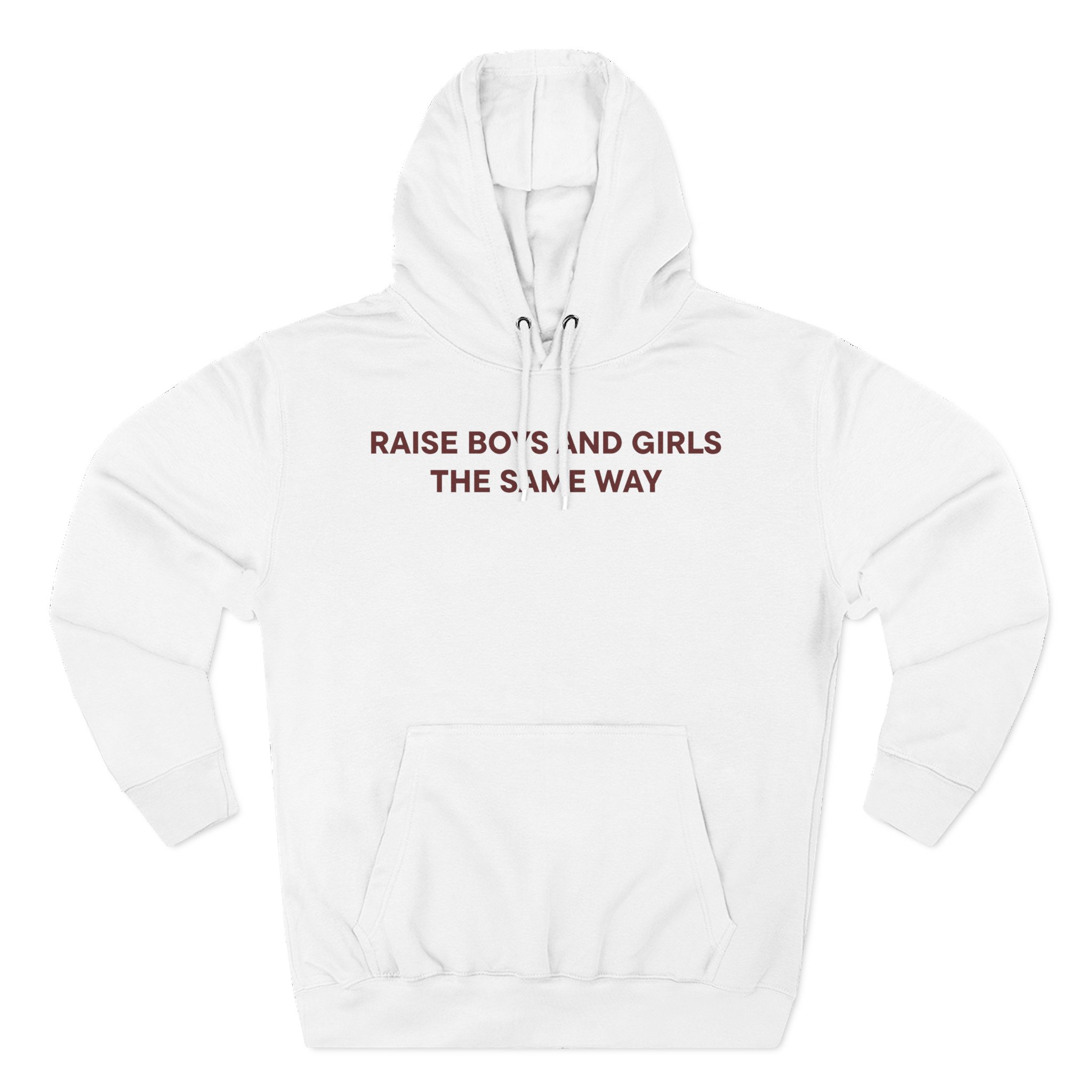 Jenny Holzer Raise the Same Way Three-Panel Fleece Hoodie
