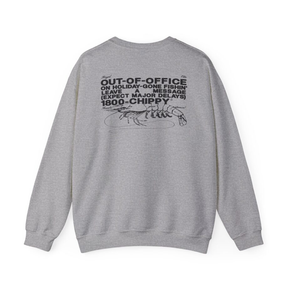 Royel Otis Out of Office Chippy Unisex Heavy Blend™ Crewneck Sweatshirt