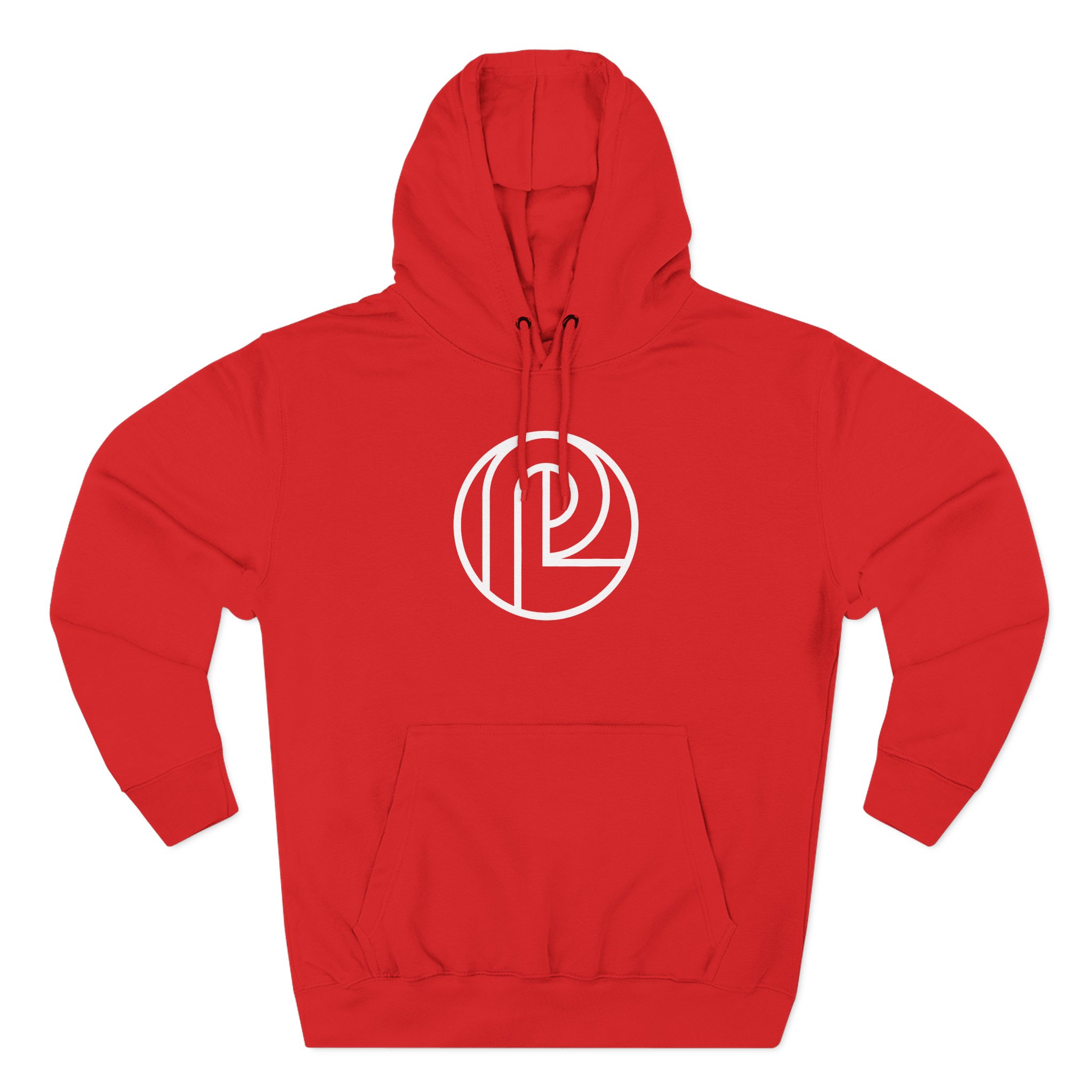 Pretty Lights Badge Logo Three-Panel Fleece Hoodie