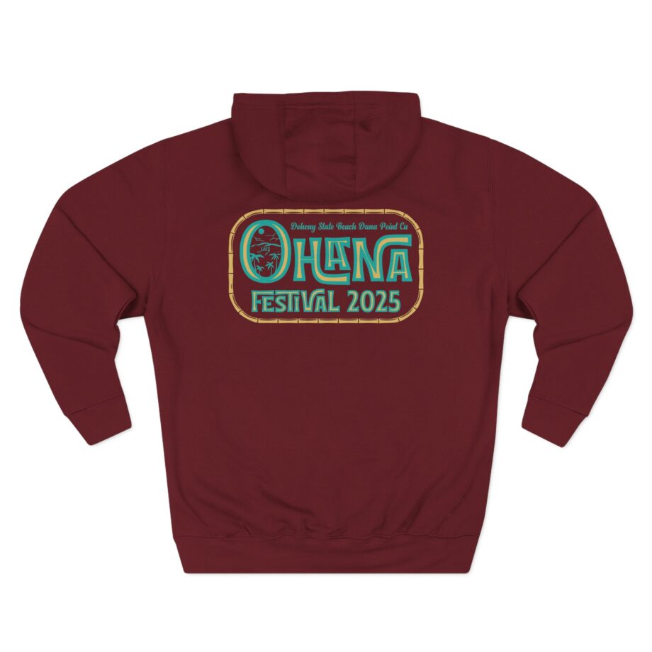 Eddie Vedder Ohana Festival Three-Panel Fleece Hoodie