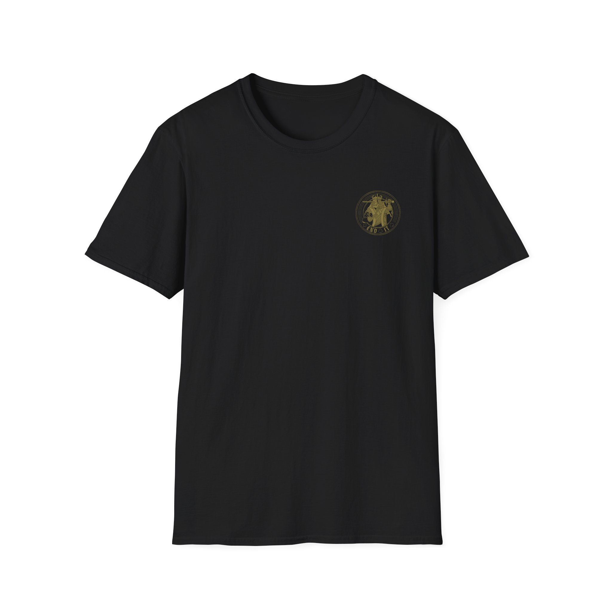 End It King Circle Unisex Softstyle T-Shirt